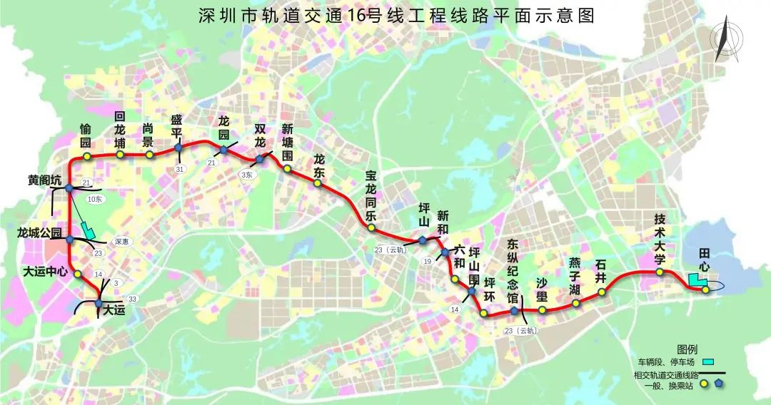 深圳地鐵最新線路圖概覽